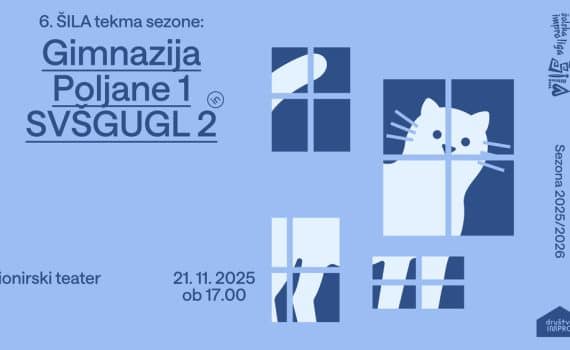 Vabilo za prvo ŠILA tekmo