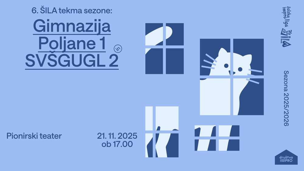 Vabilo za prvo ŠILA tekmo