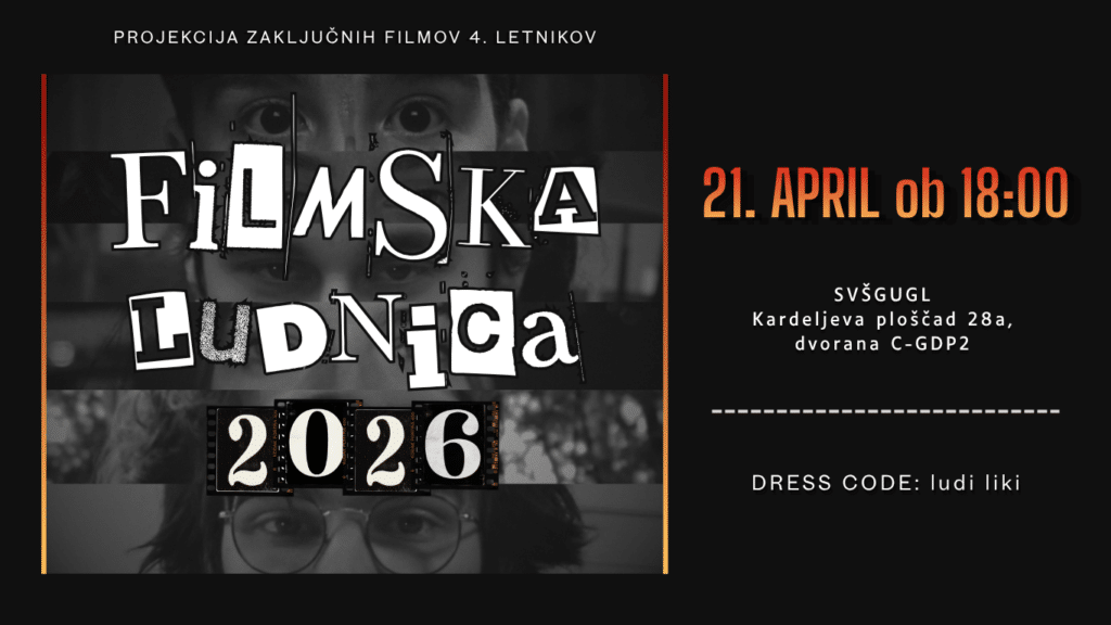 Filmska Ludnica 2026 screen