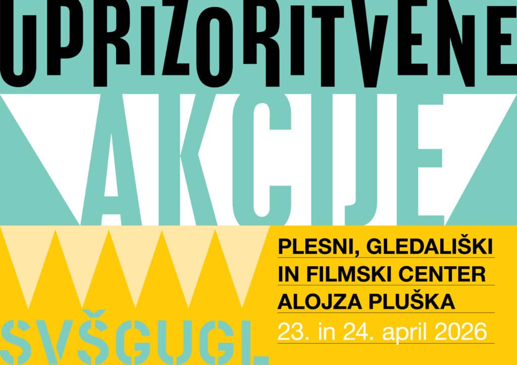 logotip festivala Uprizoritvene akcije 2026